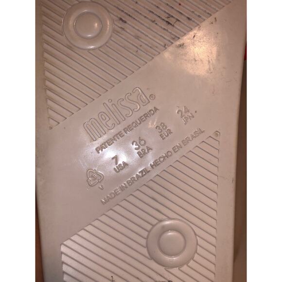 MLSA Melissa Rainbow Beach Slides NEW! Size 7, 38 EUR S102 - Picture 4 of 7